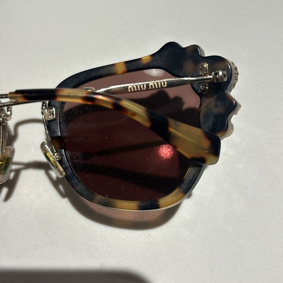 Miu miu sunglasses brown - Picture 5 of 8